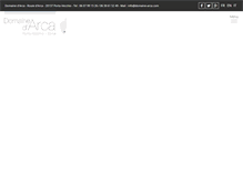 Tablet Screenshot of domaine-arca.com